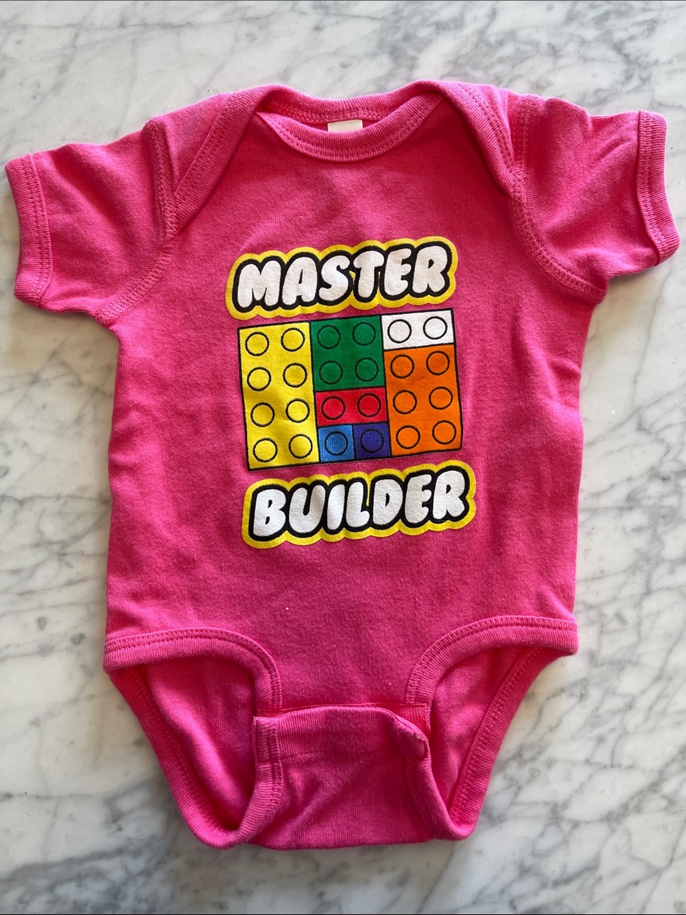 Rabbit Skins Hot Pink Baby Onesie
